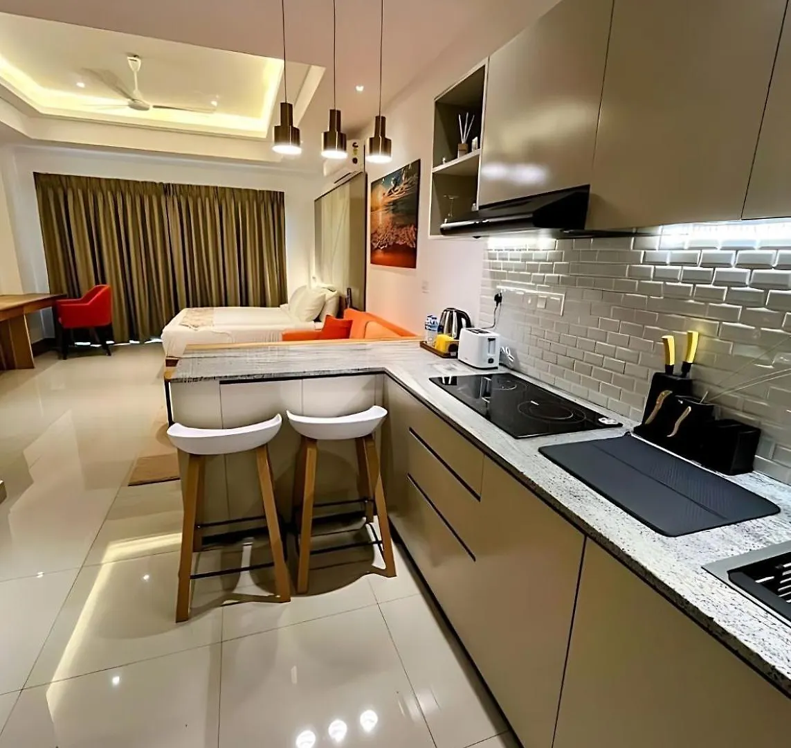 公寓 Negombo Ocean View Luxury Studio By Serendib Vacation 斯里兰卡